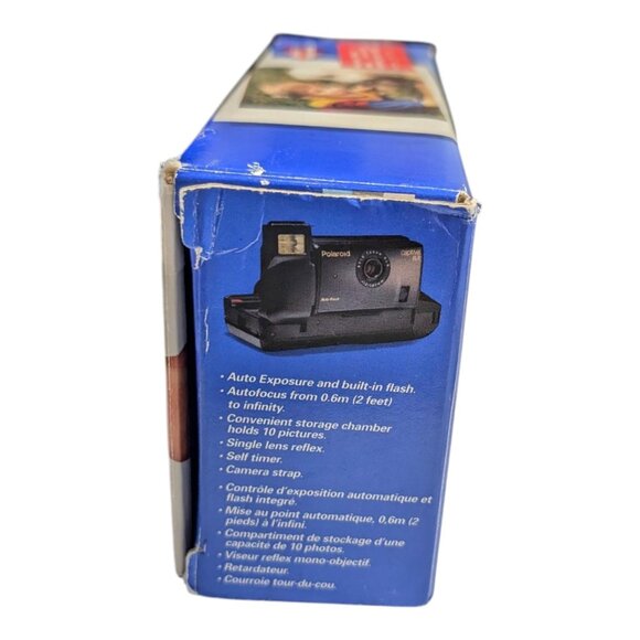 Vintage Polaroid Captiva SLR SE Instant Film Camera & Original Box - Picture 13 of 15